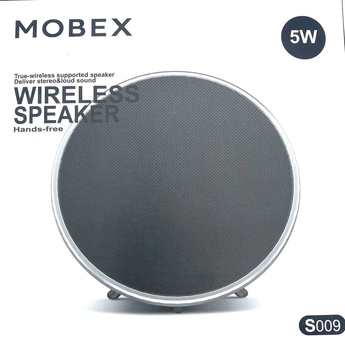 Round wireless speaker with Bluetooth 5W S009