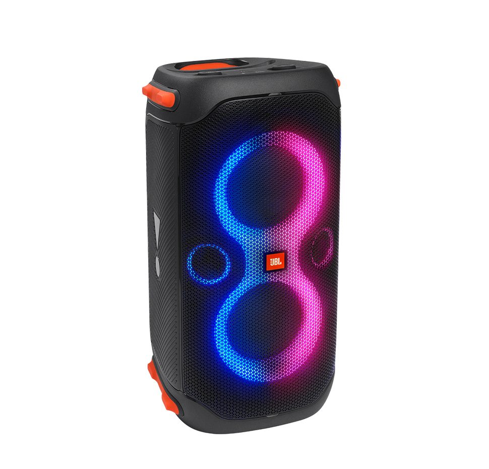 JBL Partybox 110, Portable BT Party Speaker, IPX4, Lights, Wheels