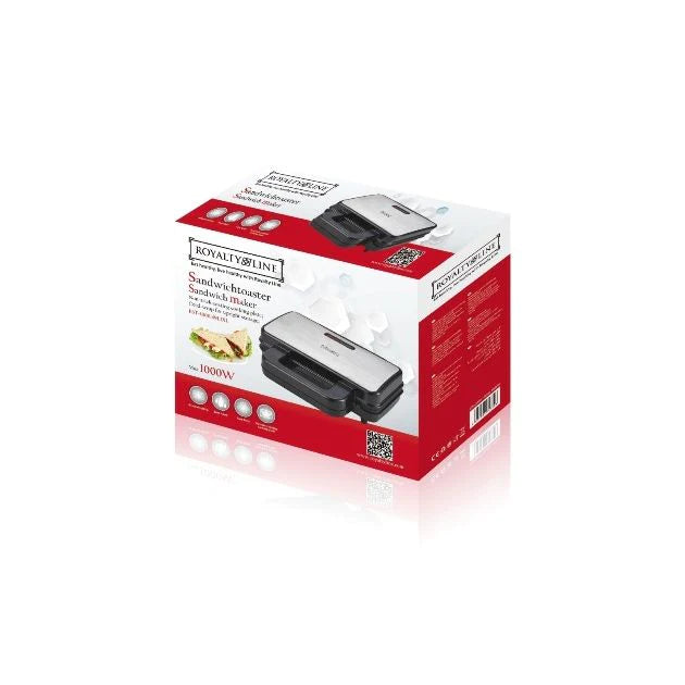 Toaster 1000W By Royalty Line® 02-000037