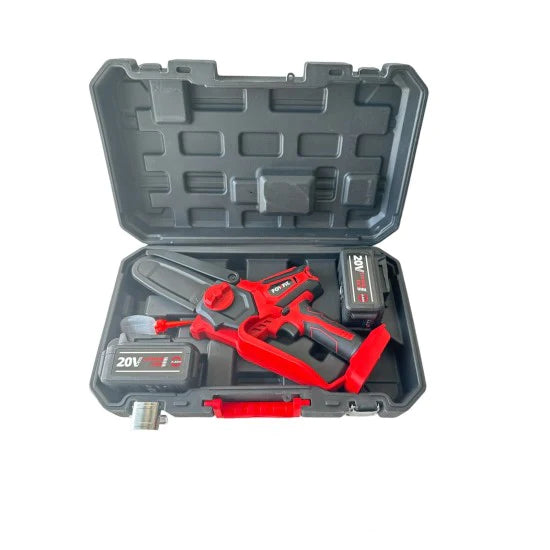Cordless Pruning Chainsaw PFBCS121 20V + 2 Batteries 4.0AH POWFIT XMDD1