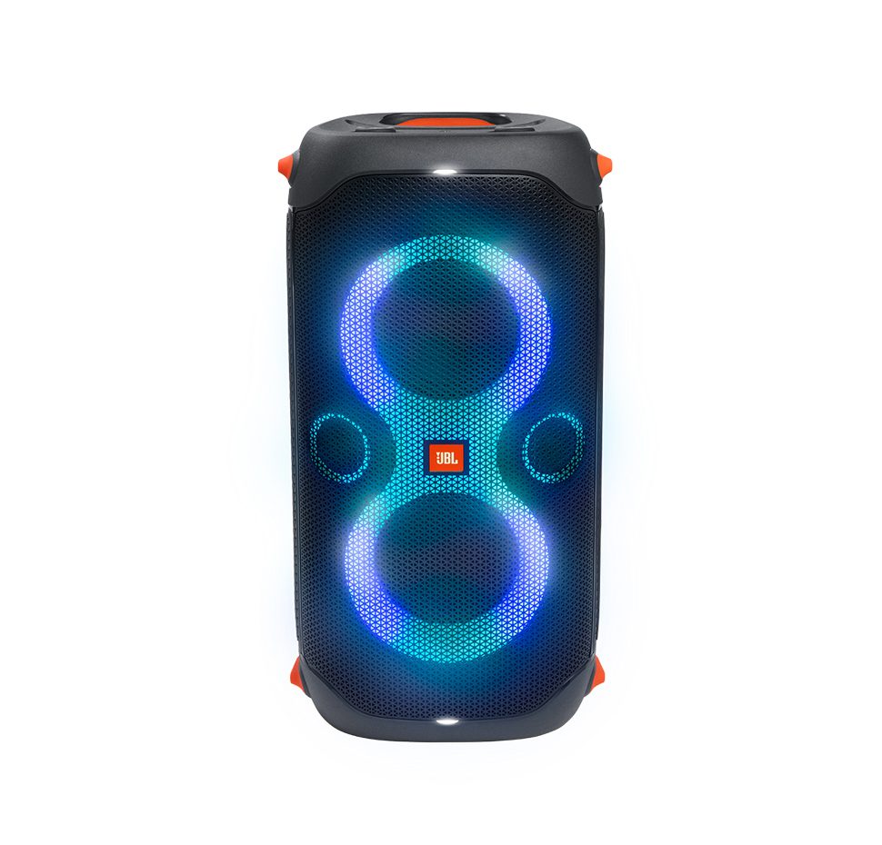 JBL Partybox 110, Portable BT Party Speaker, IPX4, Lights, Wheels