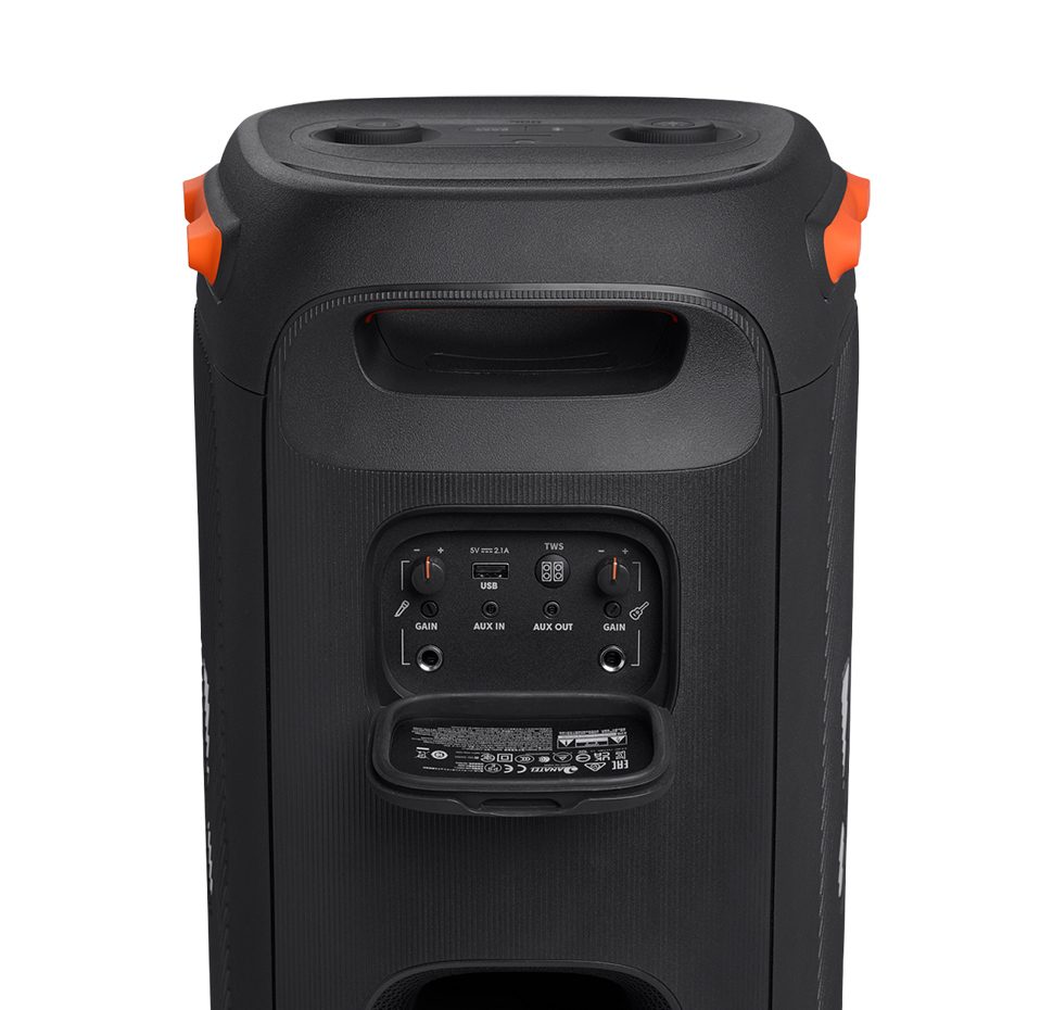 JBL Partybox 110, Portable BT Party Speaker, IPX4, Lights, Wheels