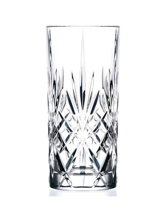 Melodia Set of Crystal Water Glasses 360ml 6pcs