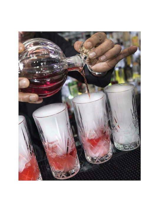Melodia Set of Crystal Water Glasses 360ml 6pcs