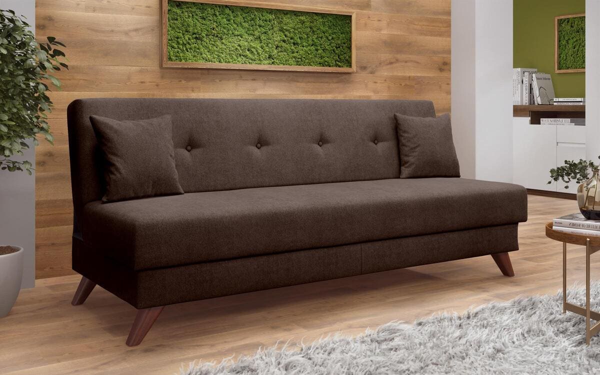 Three-seater sofa/bed brenda 8433 turquoise