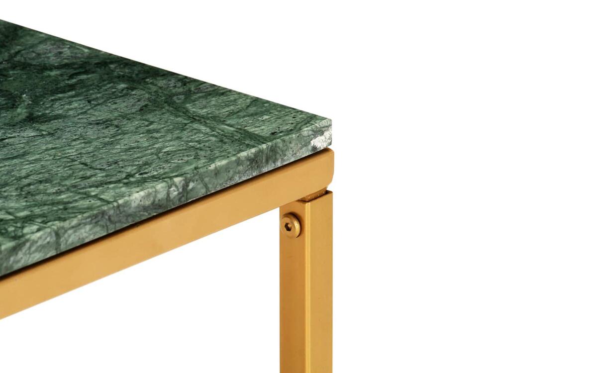Coffee table Denia 8420 green + gold