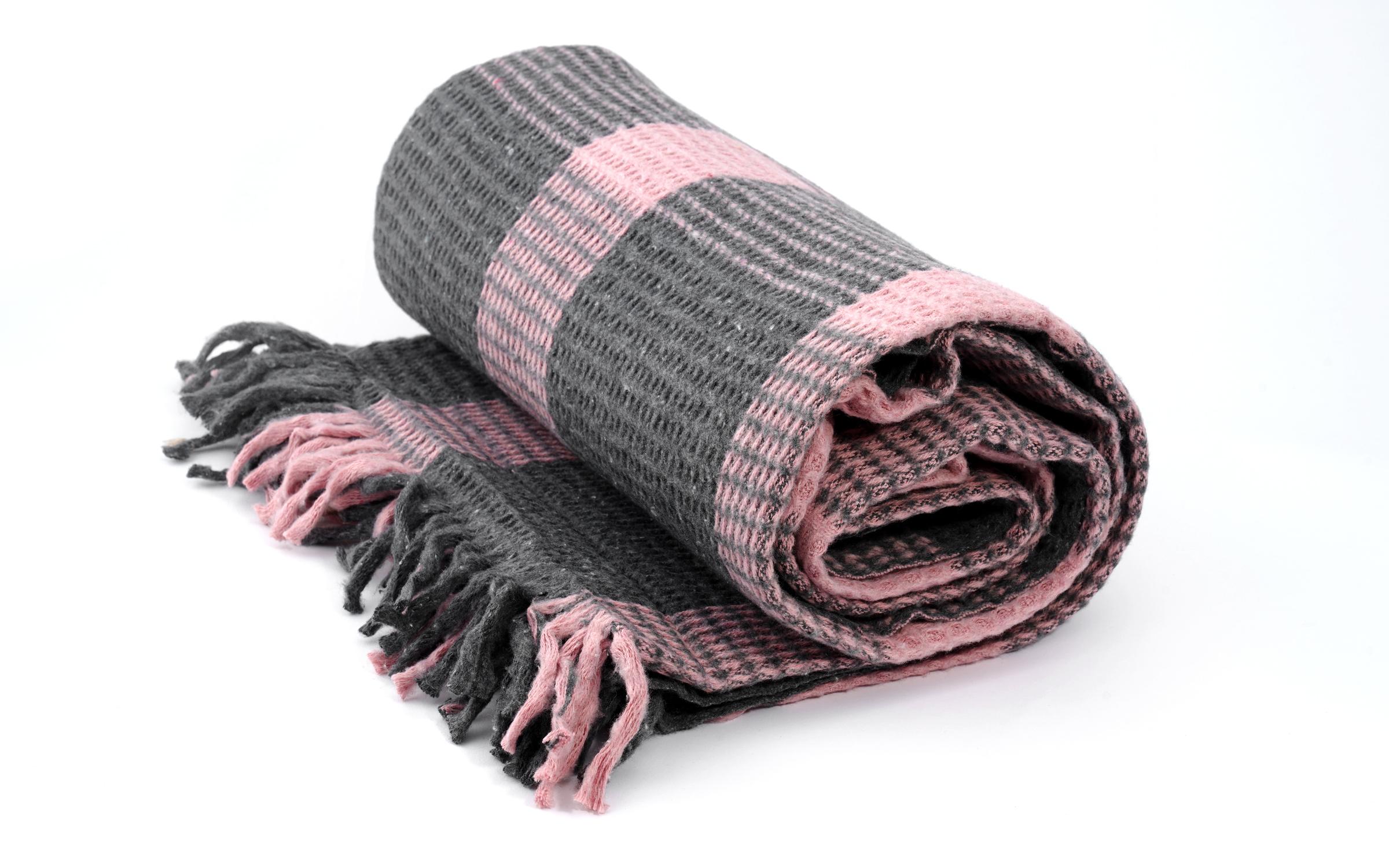 Moon blanket 150x200 black + pink