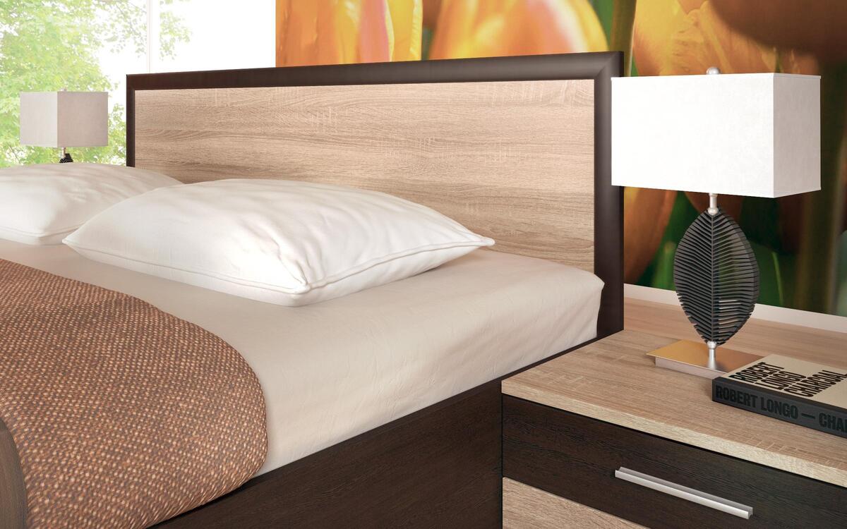 Path Bedroom Set 160x200 sonoma oak + wenge