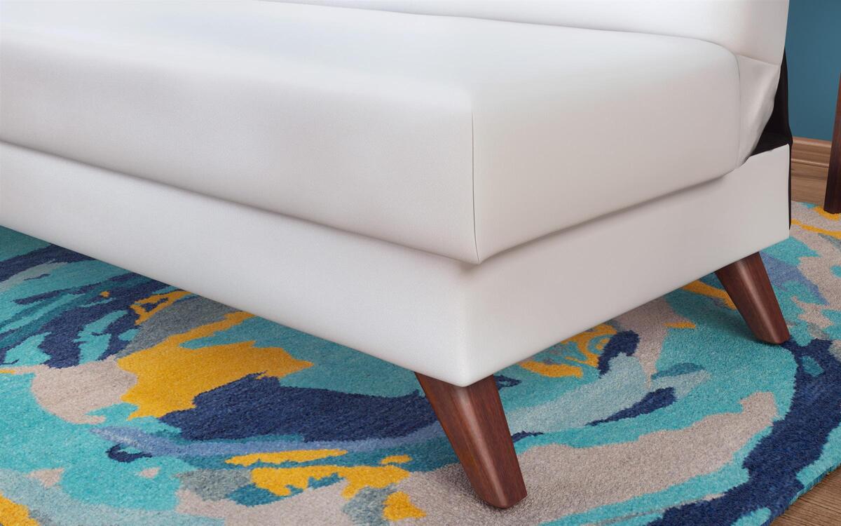 Three-seater sofa/bed Valis 8450 white