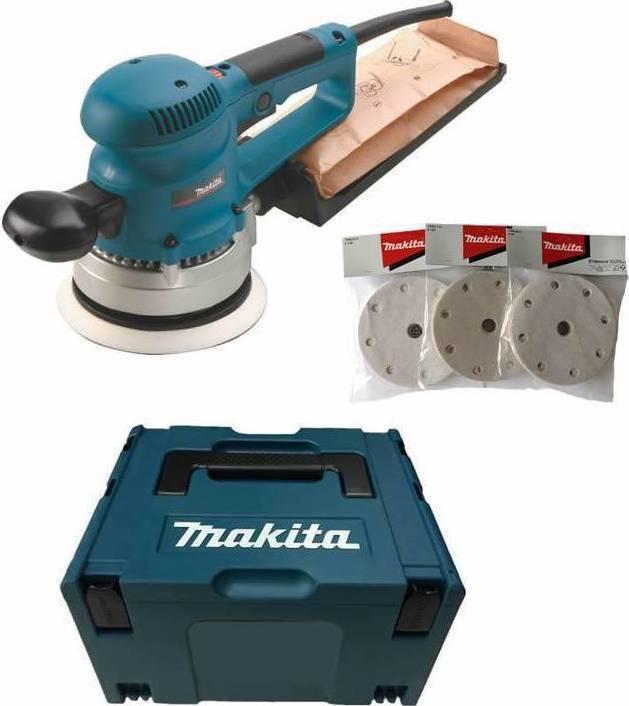 Makita Eccentric Grinder 150mm Power 310W with Speed Control and Suction System BO6030JX