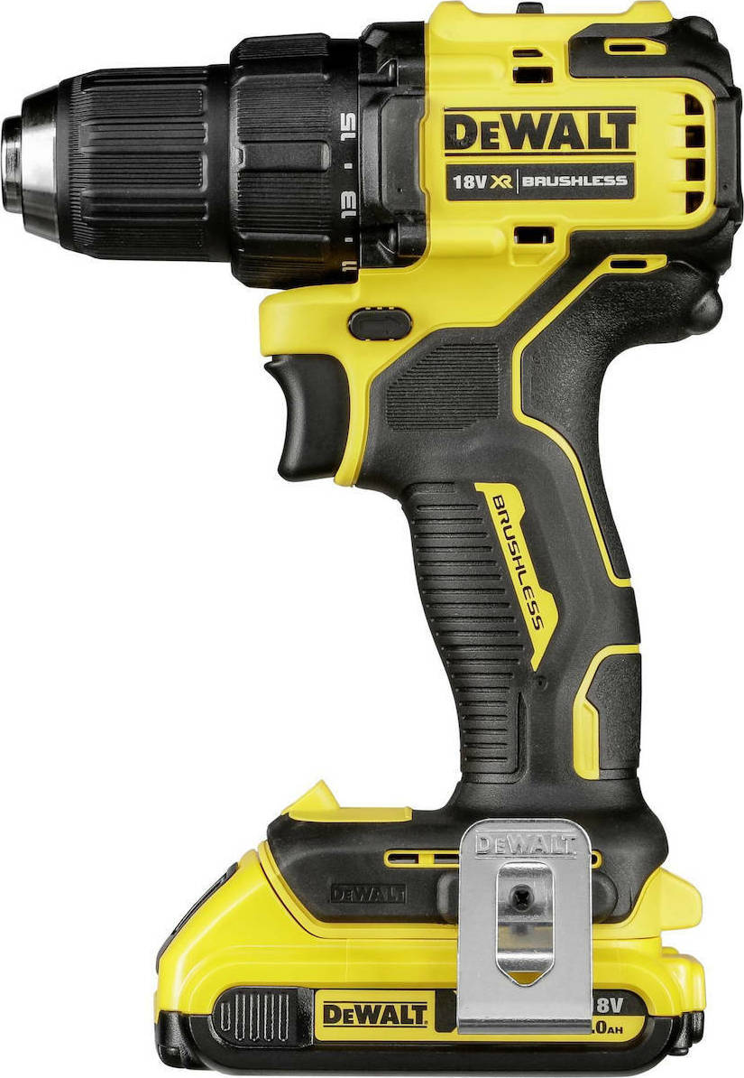 Dewalt Drill Driver Brushless Battery 18V 1x2Ah DCD708D2T