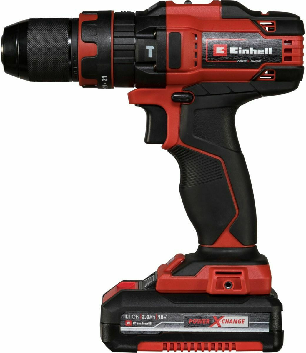 Einhell TE-CD 18/40 Li-i +64 Impact Drill Battery 18V 2x2Ah 31627441