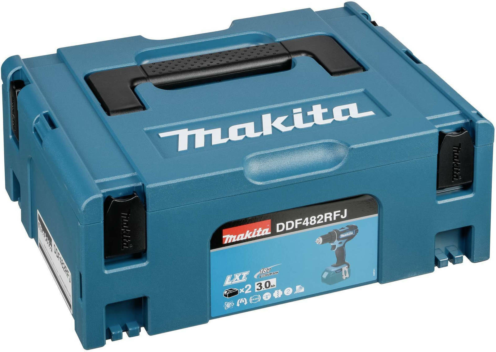 Makita Impact Drill Battery 18V 2x3Ah DDF482RFJ