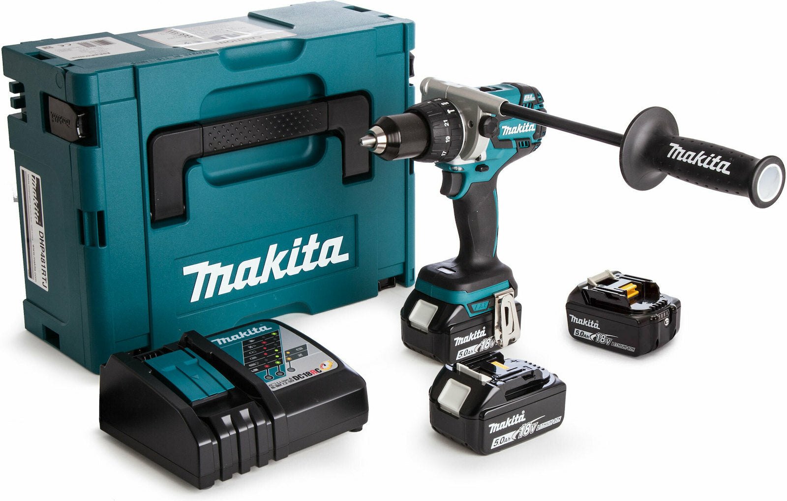 Makita Impact Drill Brushless Battery 18V 3x5Ah DHP481RT3J
