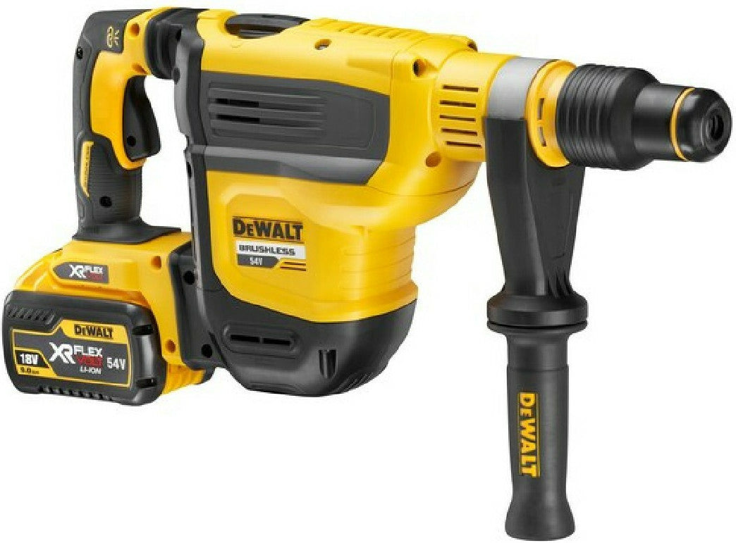Dewalt 54V Cordless Hammer Drill with SDS Max 2x9Ah DCH614X2