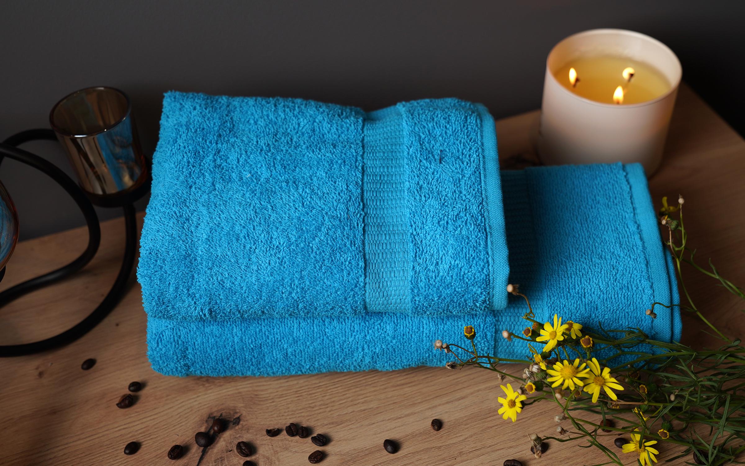Wick towel 50x90 blue