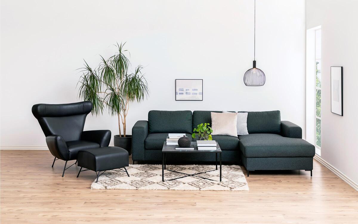 Glass coffee table Alisan 8463 black