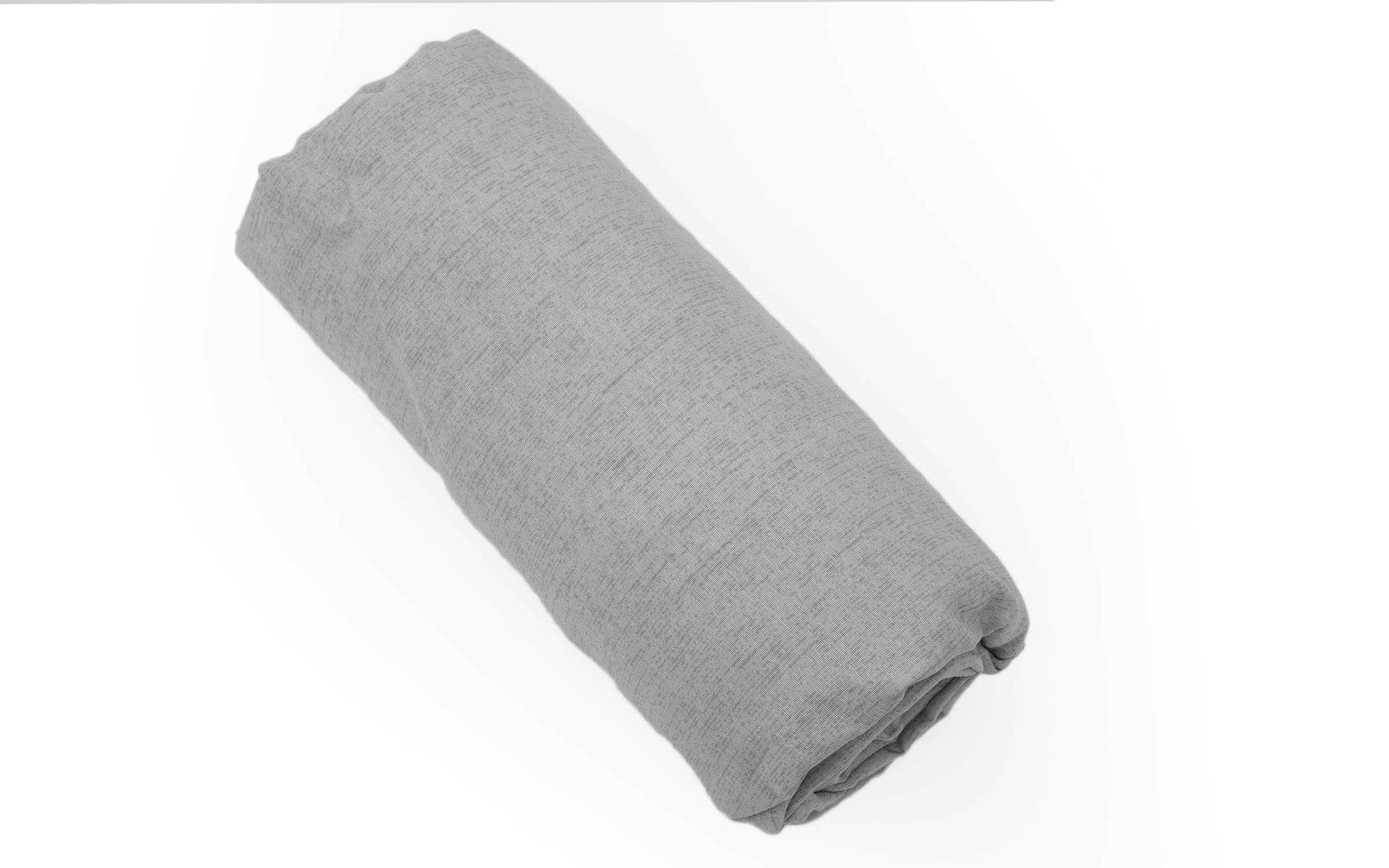 Bed sheet with elastic Kendry 200x200 grey
