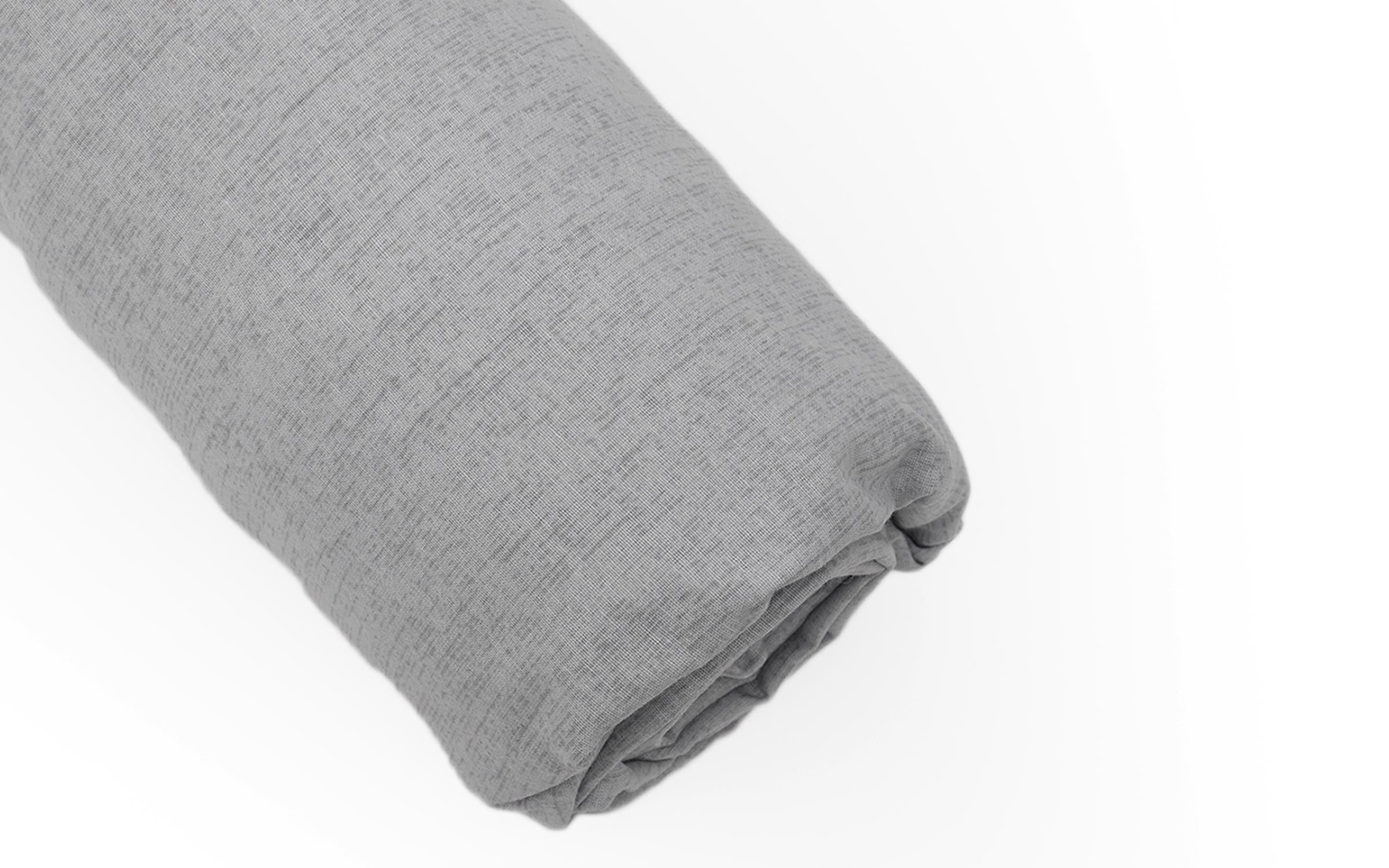 Bed sheet with elastic Kendry 200x200 grey