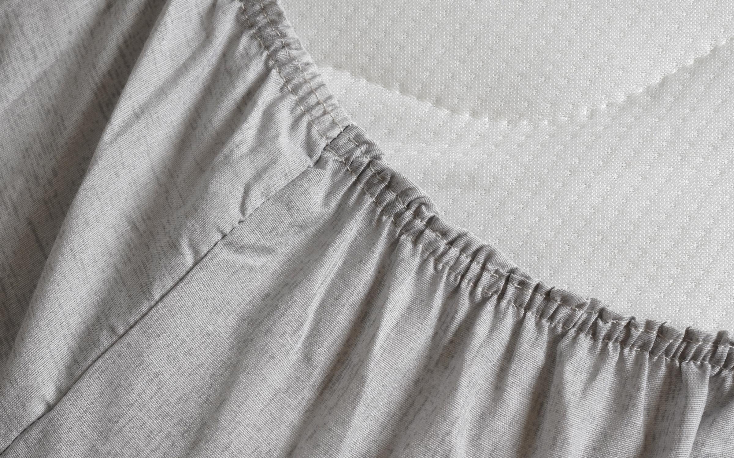 Bed sheet with elastic Kendry 200x200 grey