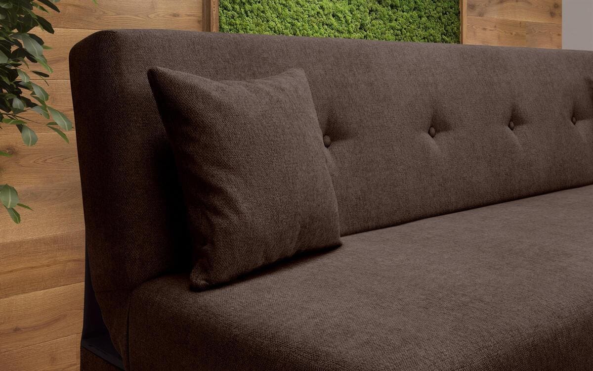 Three-seater sofa/bed Brenda 8433 brown