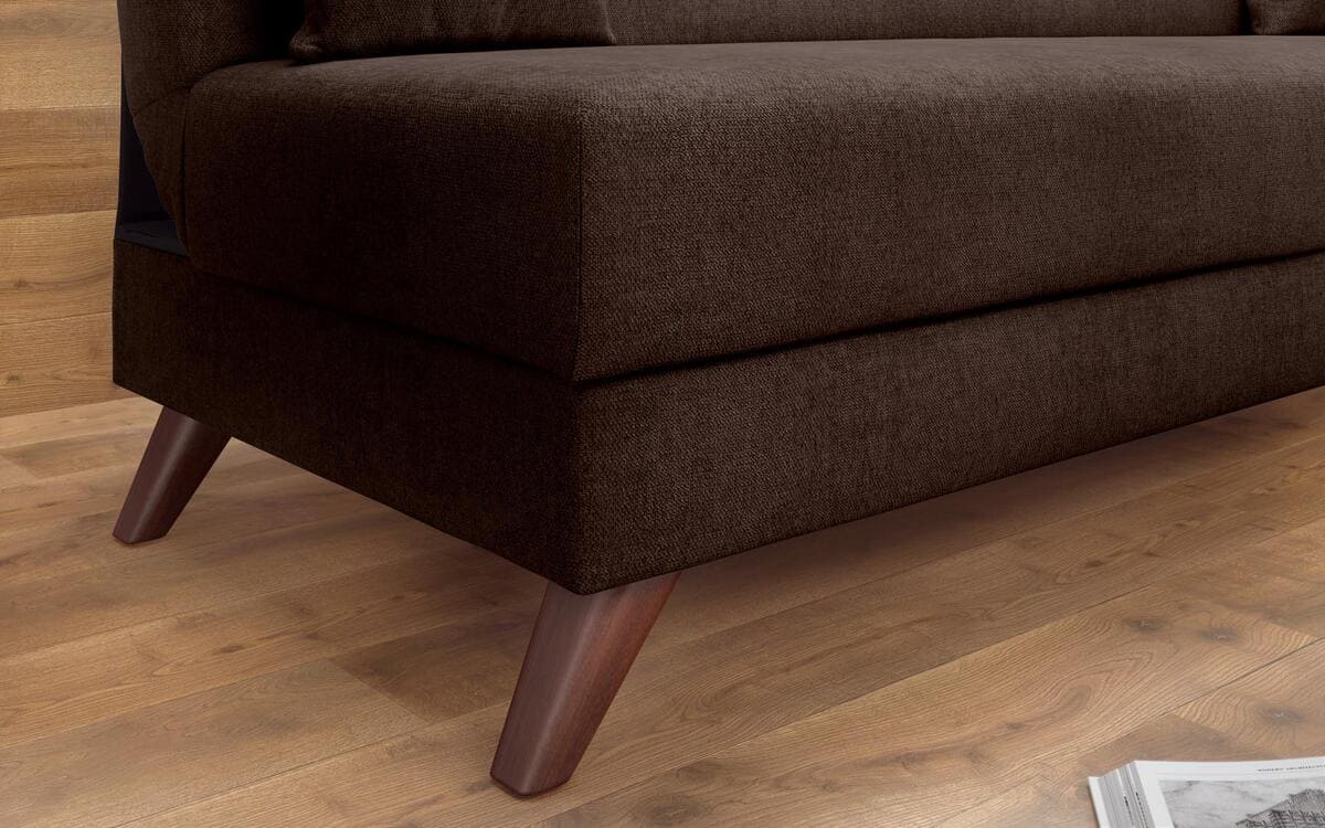 Three-seater sofa/bed Brenda 8433 brown