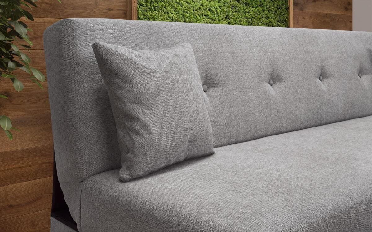 Three-seater sofa/bed Brenda 8433 grey