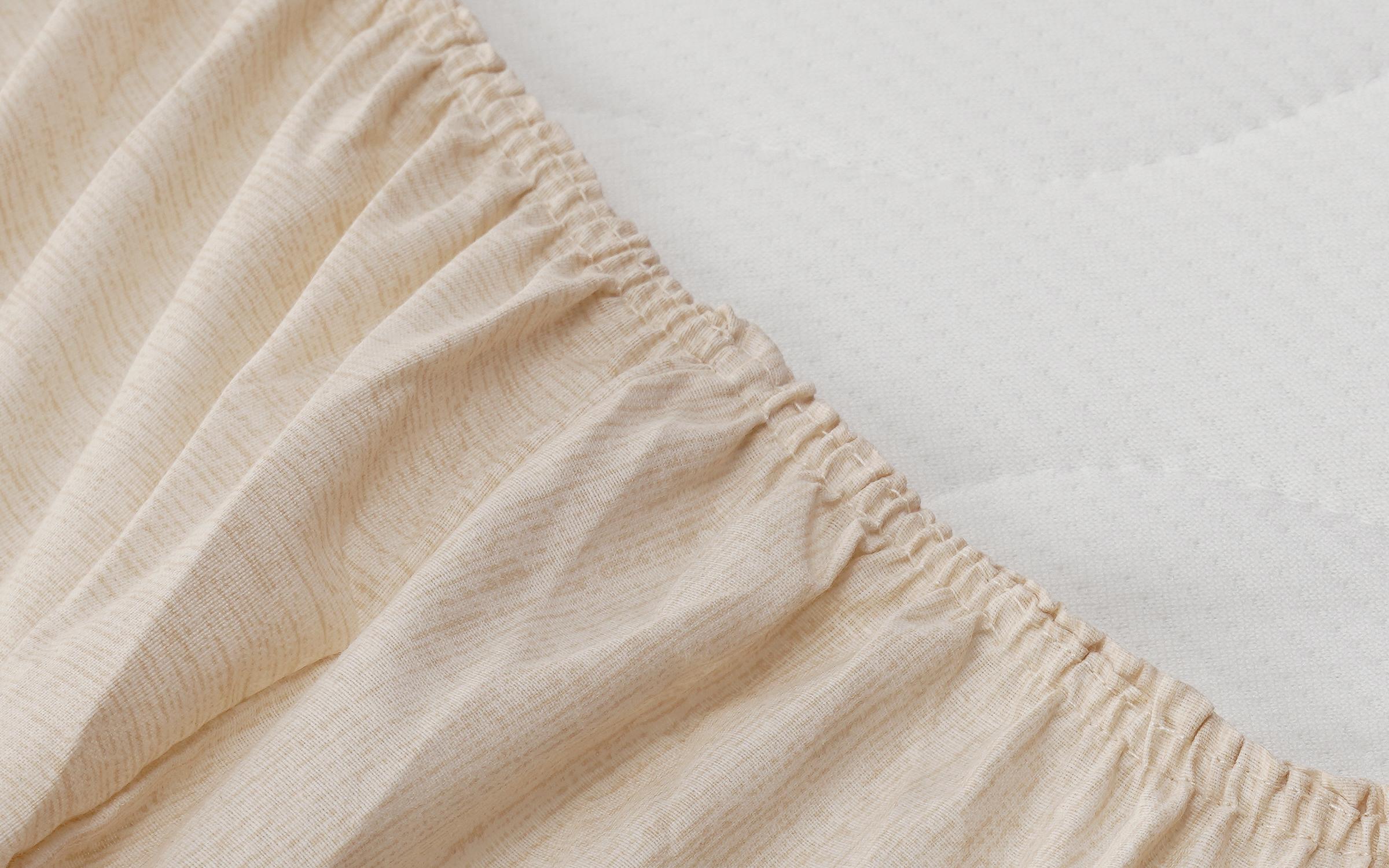 Bed sheet with elastic Kendry 200x200 beige