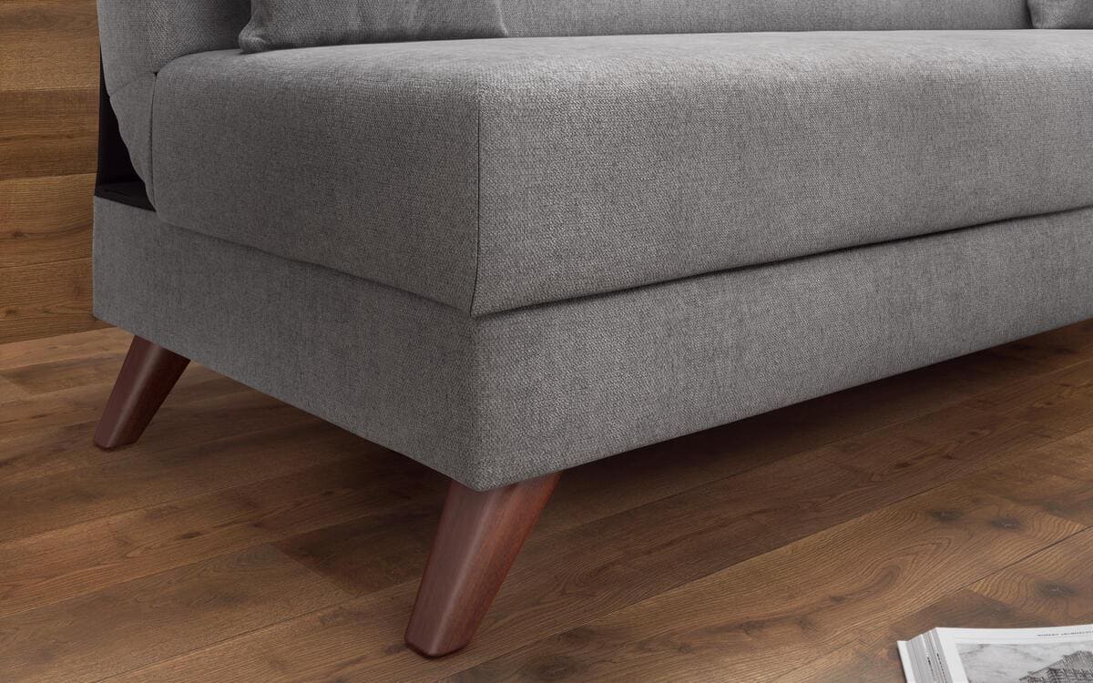 Three-seater sofa/bed Brenda 8433 grey
