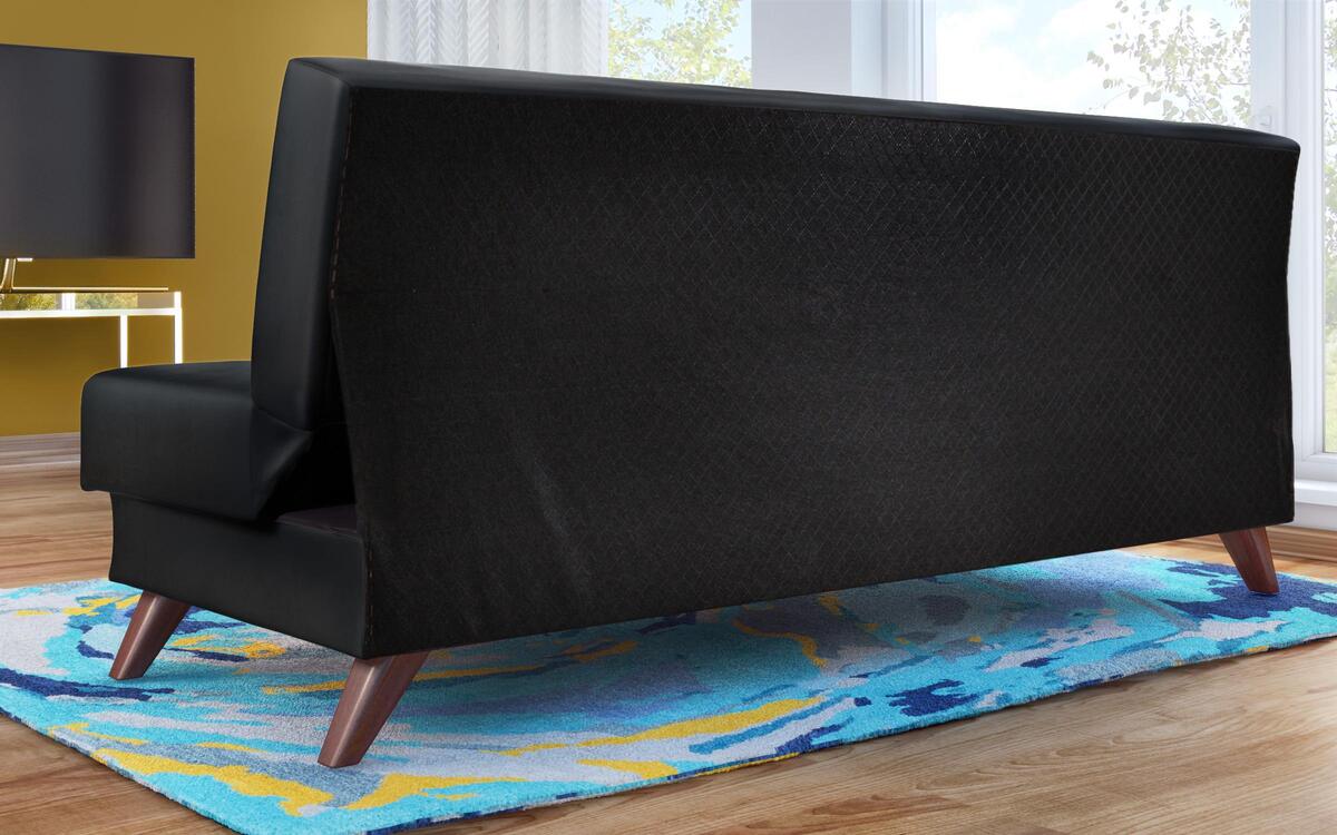 Three-seater sofa/bed Valis 8450 black