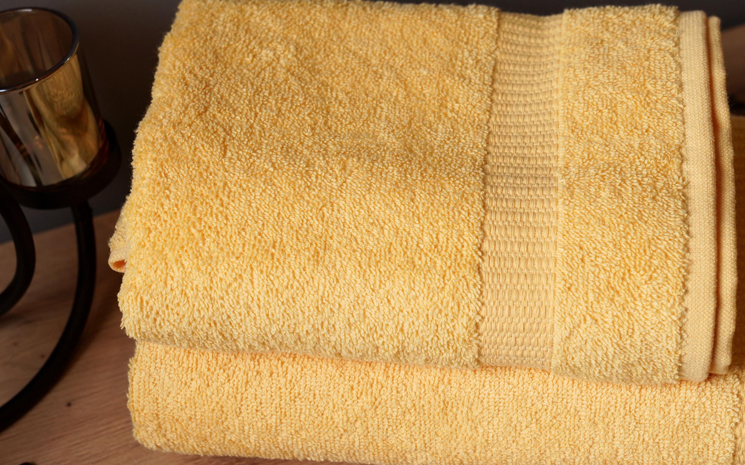 Wick towel 50x90 yellow