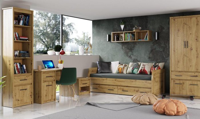 Office Solomon 9467 oak artisan