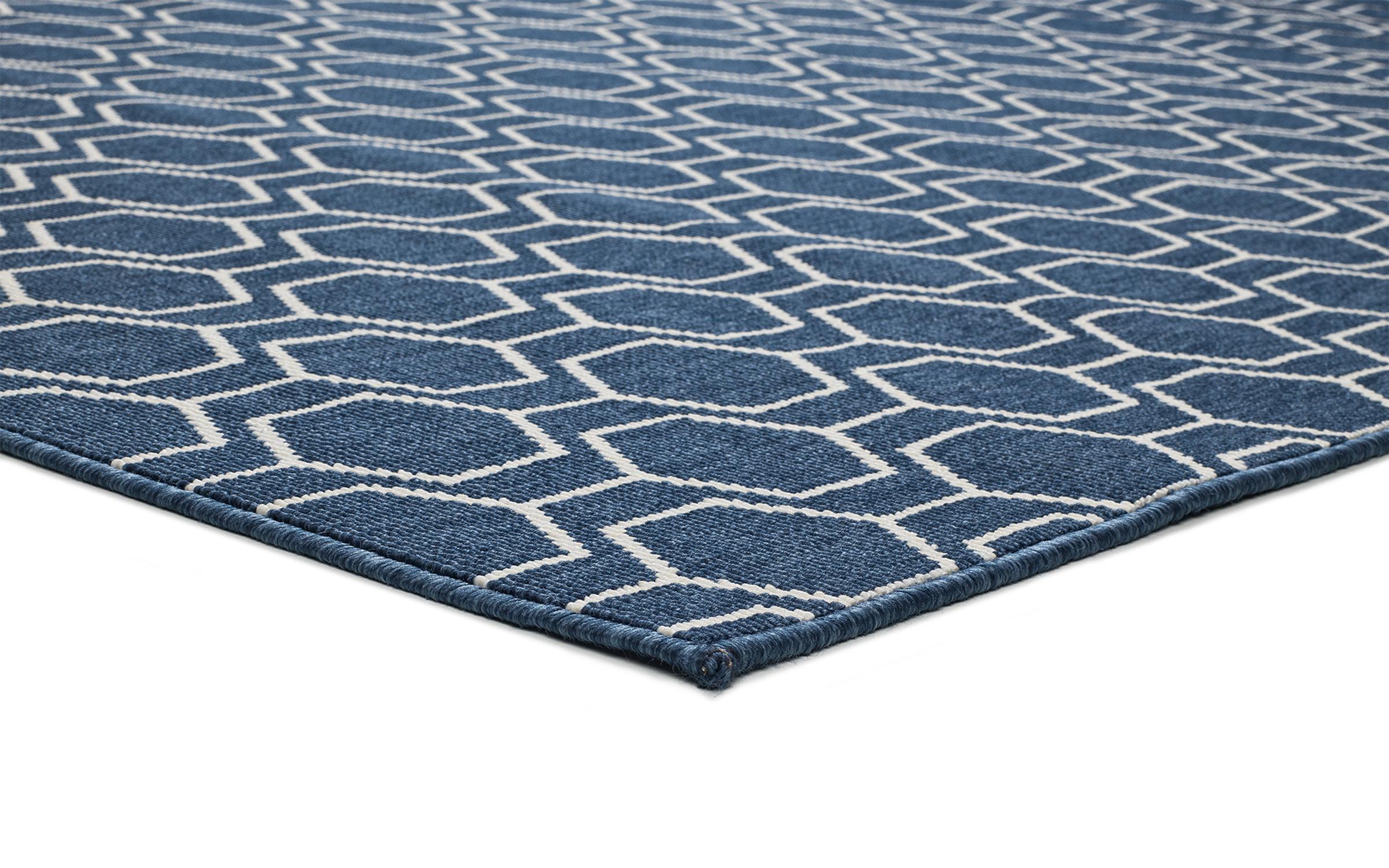 Carpet Master 8562 blue + white