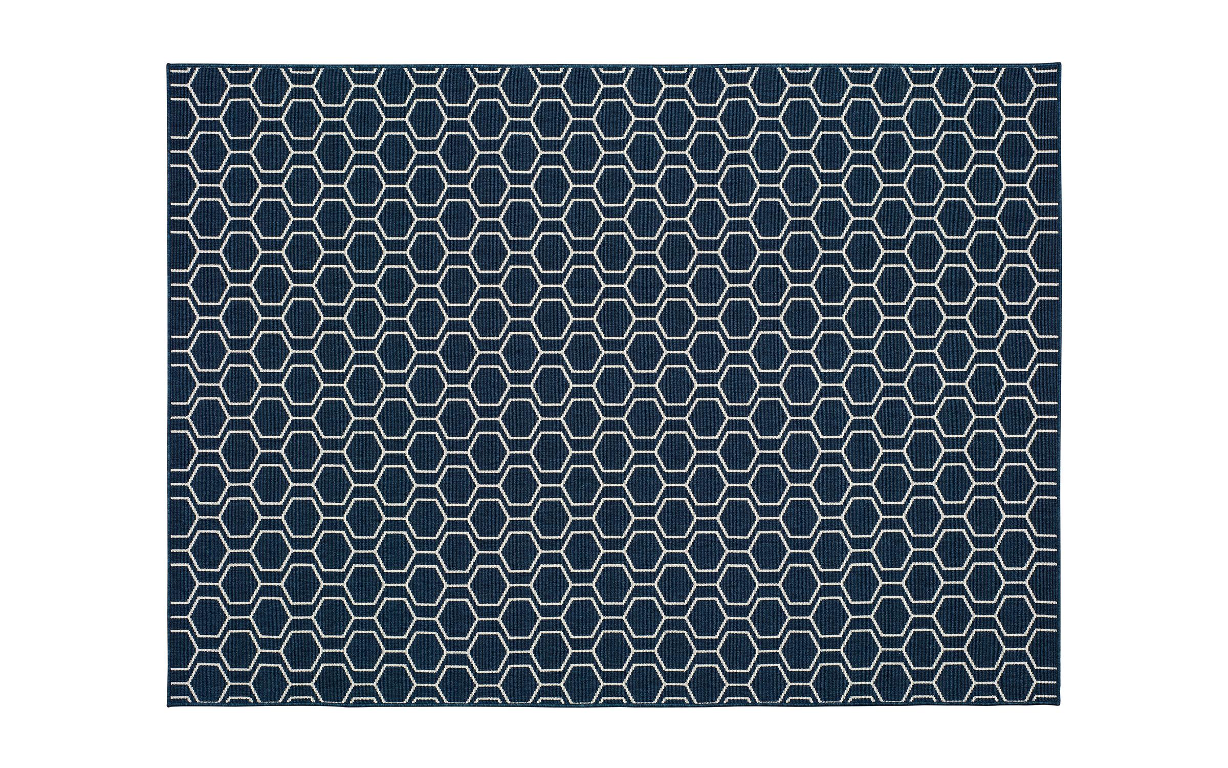 Carpet Master 8562 blue + white