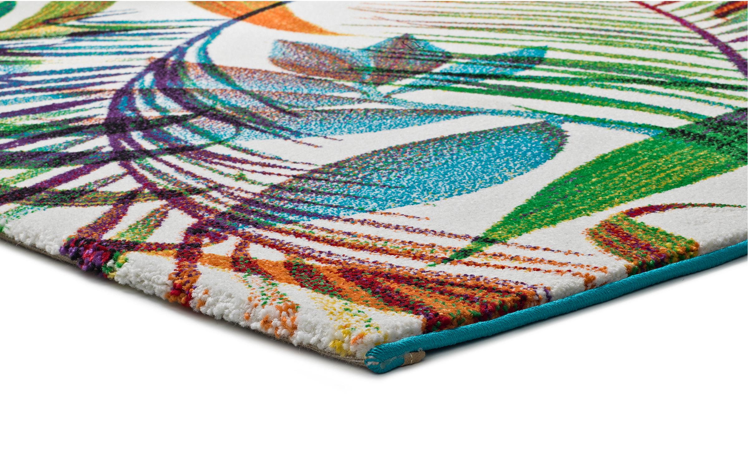 Carpet Moreno 8317 multicolored feathers