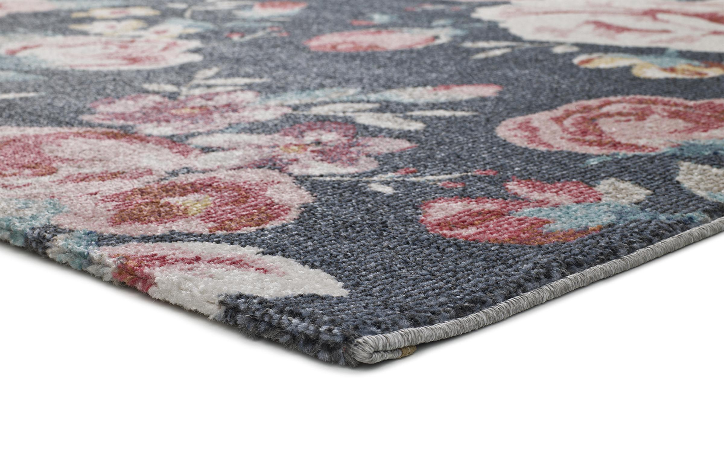 Carpet Nakia 3246 black + pink