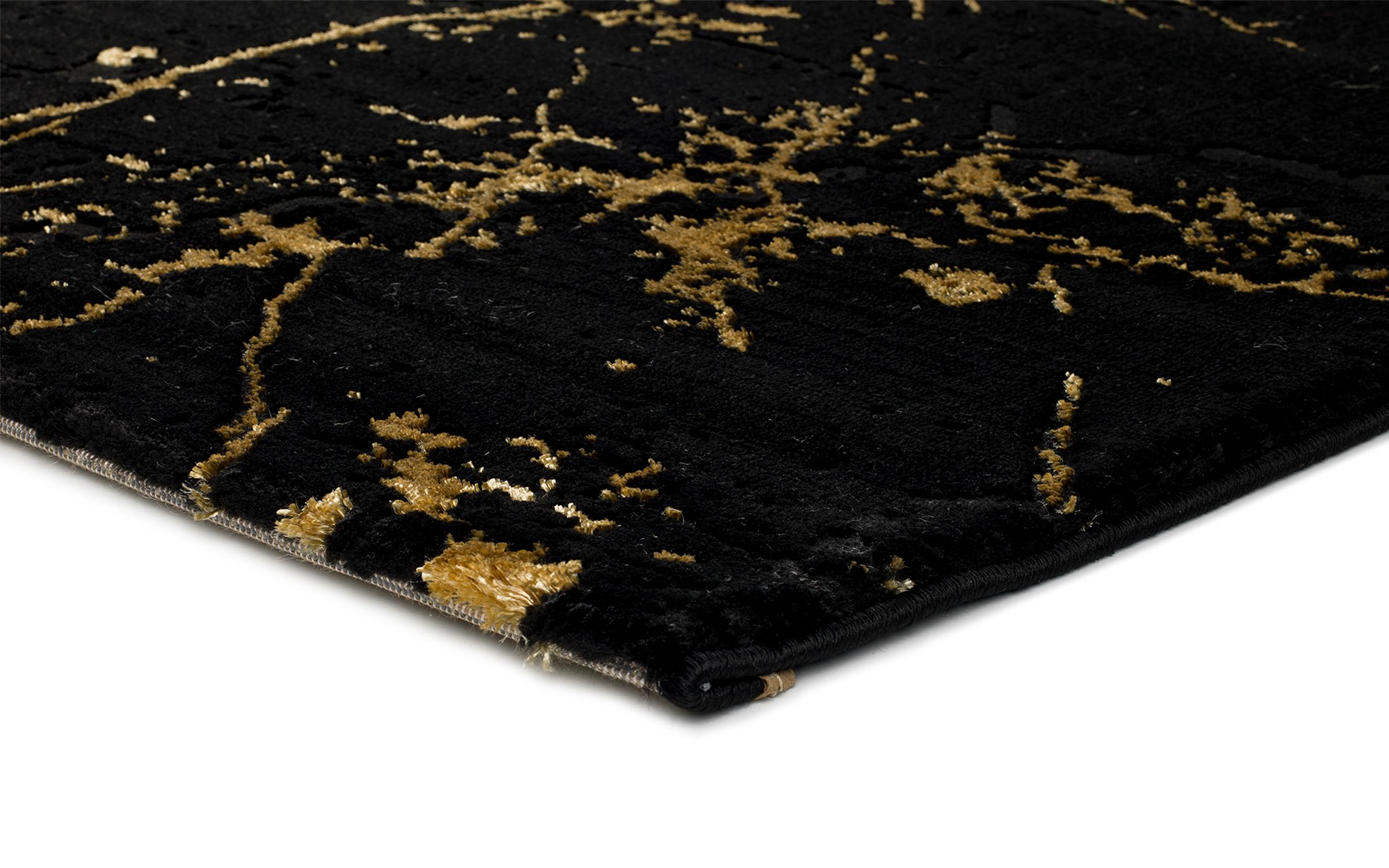 Carpet Duarte 1283 gold + black