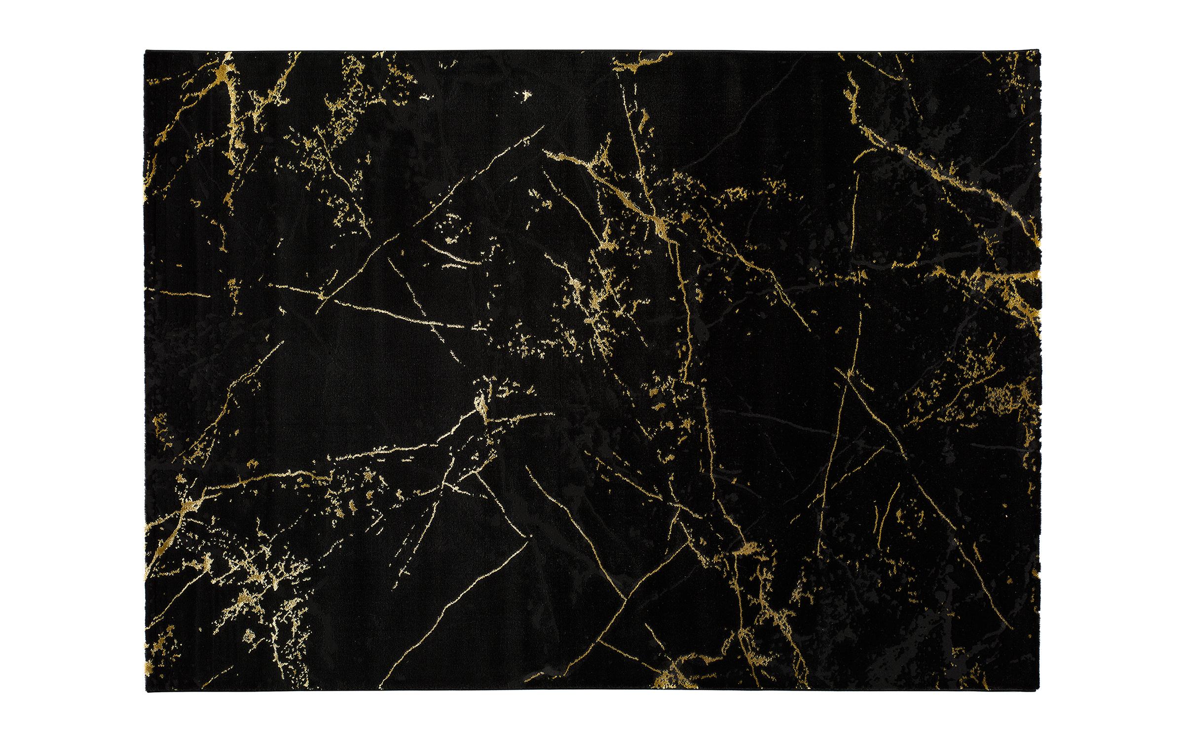 Carpet Duarte 1283 gold + black