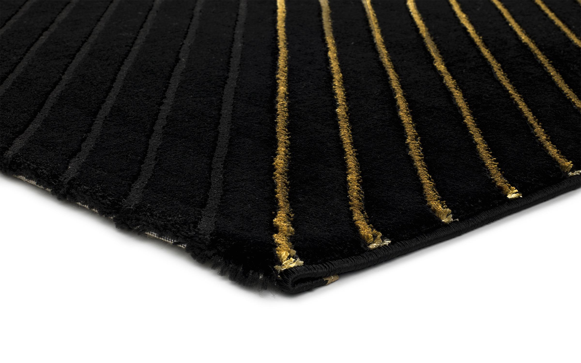 Carpet Domingos 2341 gold + black