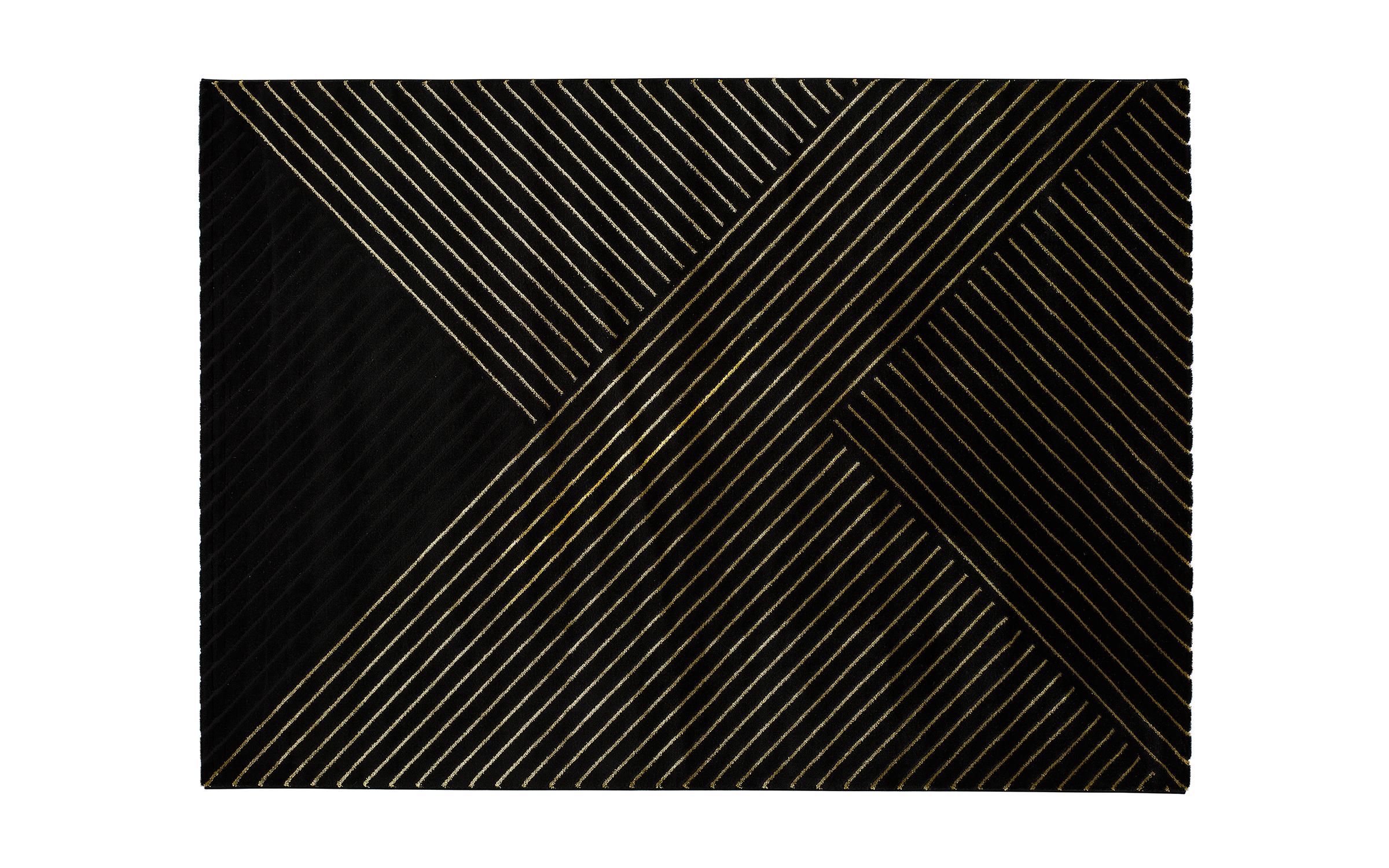 Carpet Domingos 2341 gold + black