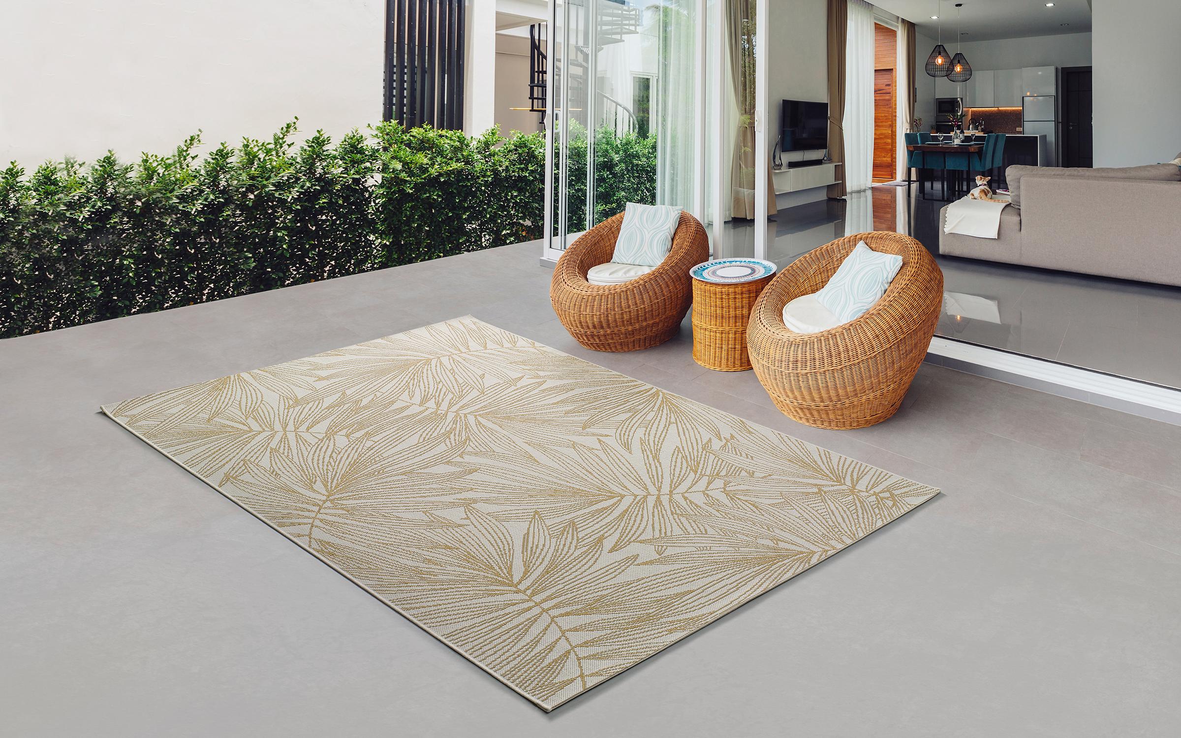 Carpet Felix 1948 gold + white