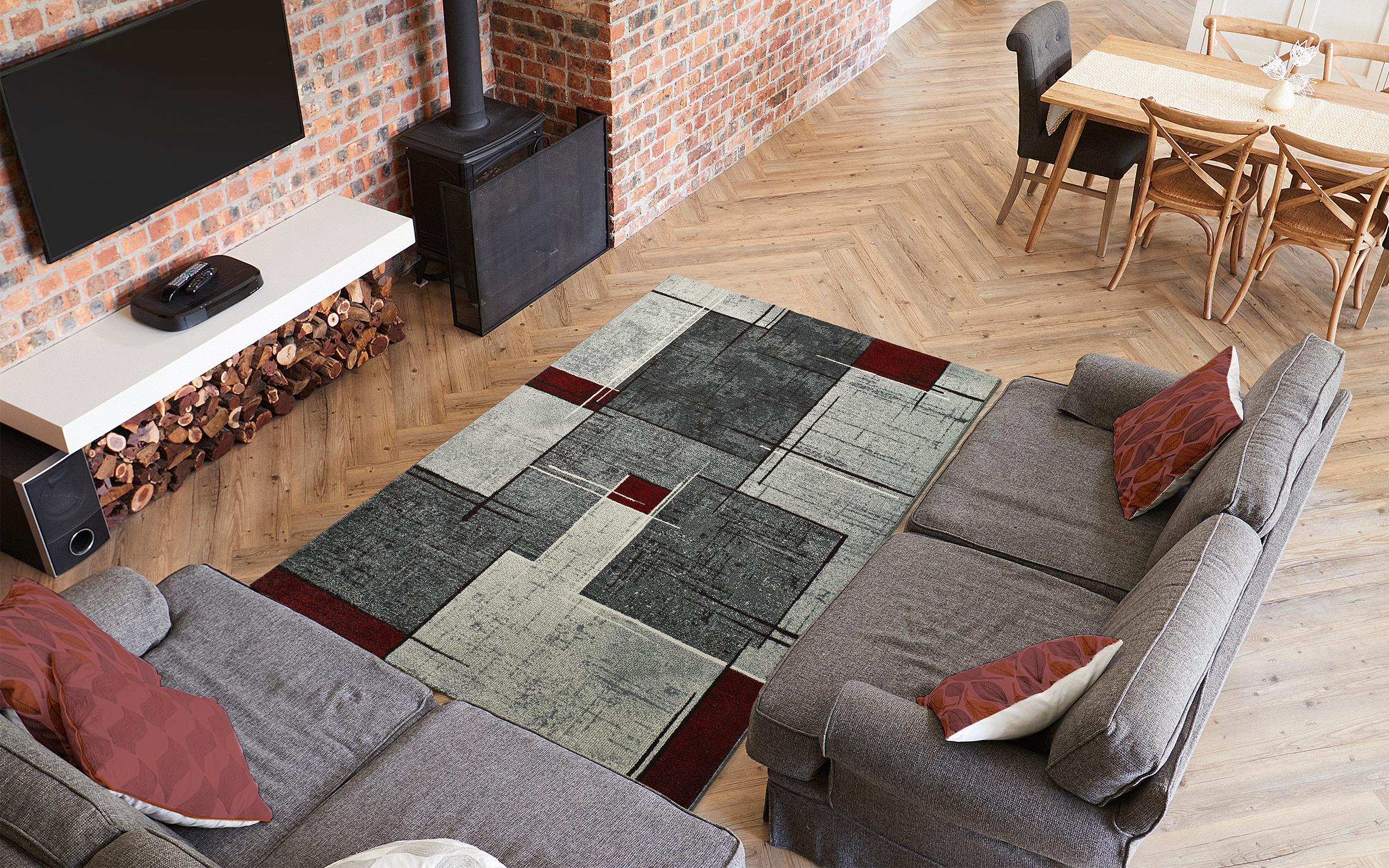 Carpet Julian 4675 grey + brown