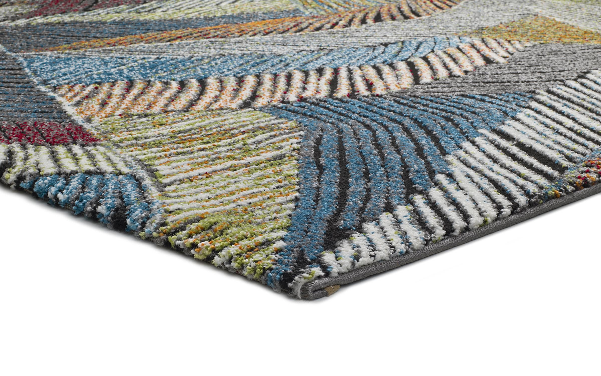 Carpet Koby 4907 colorful feathers