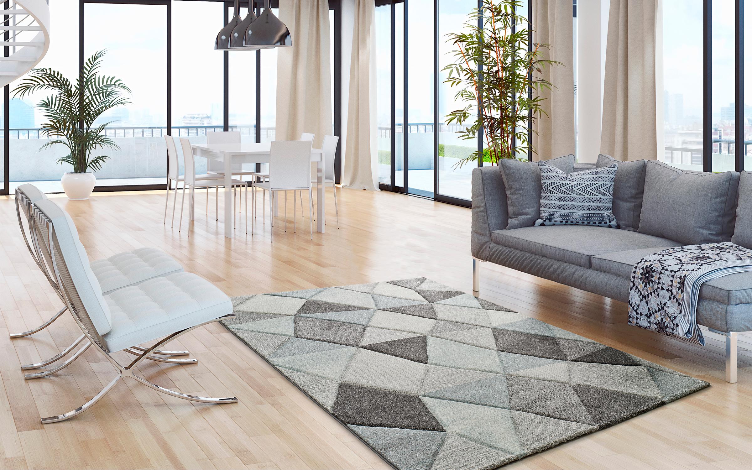 Carpet Pluto 3879 colorful black