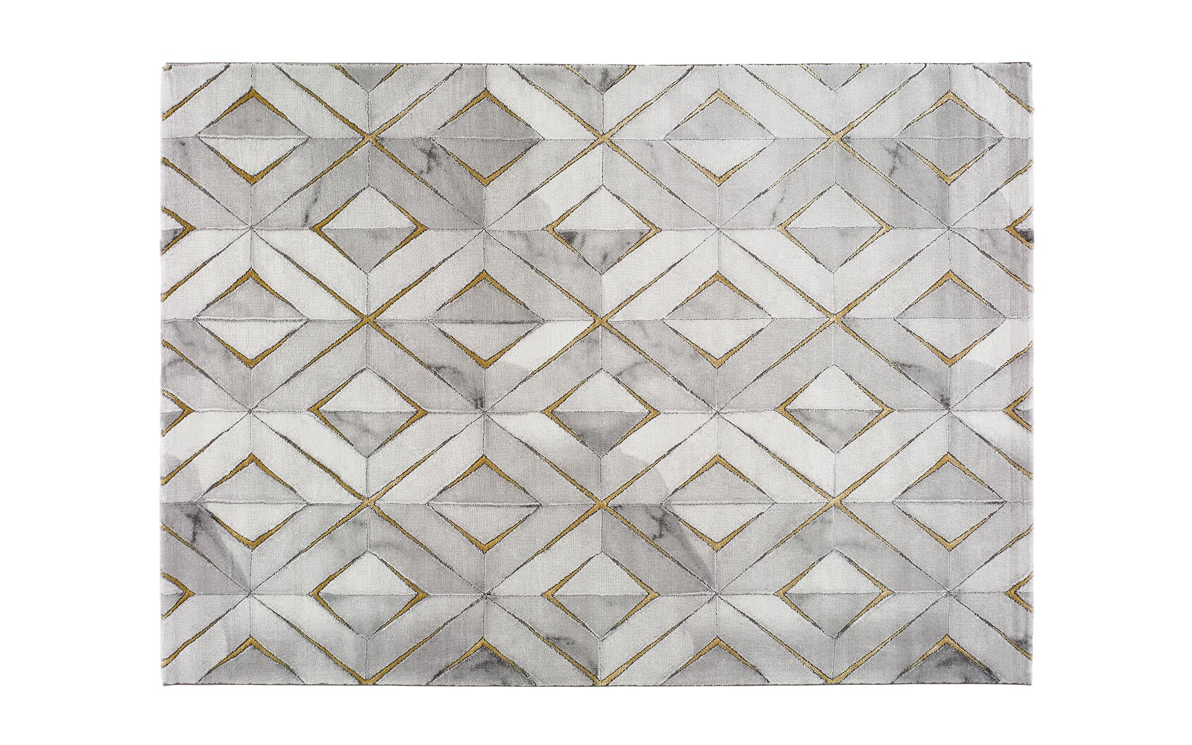Carpet Baldur 9264 grey + yellow