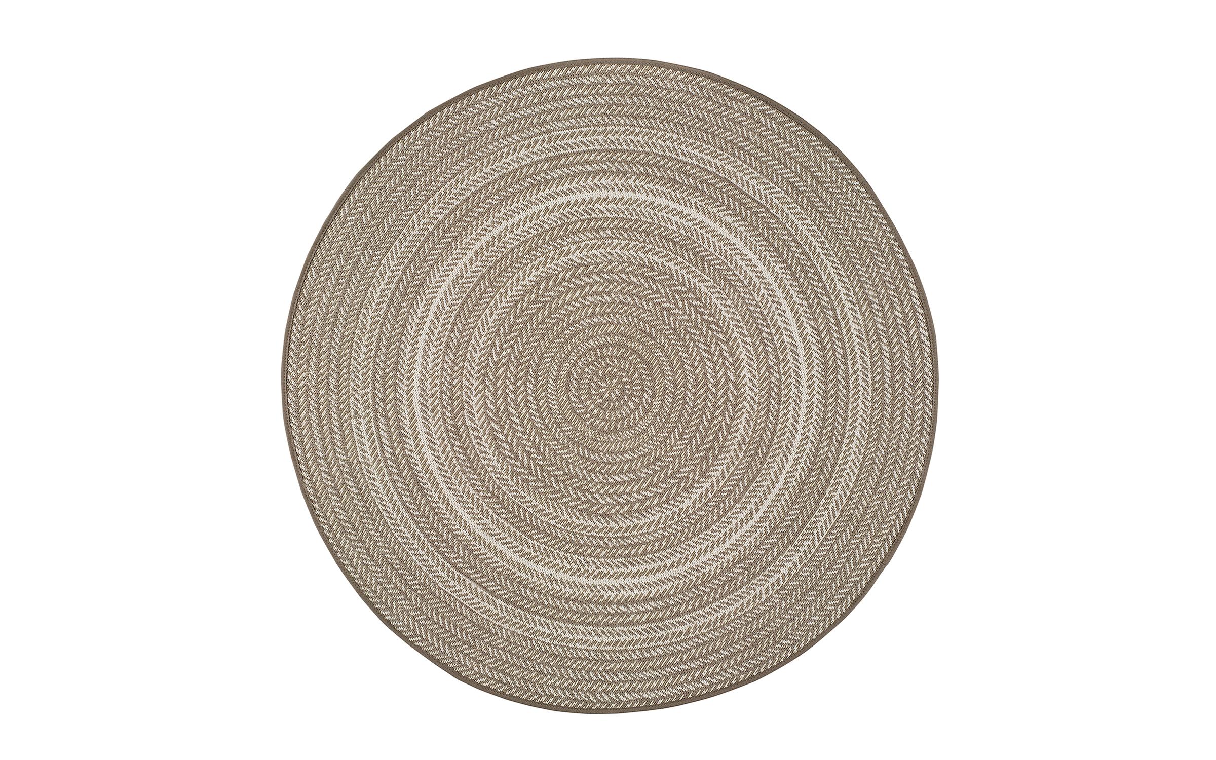 Round rug Lamal 2456 black