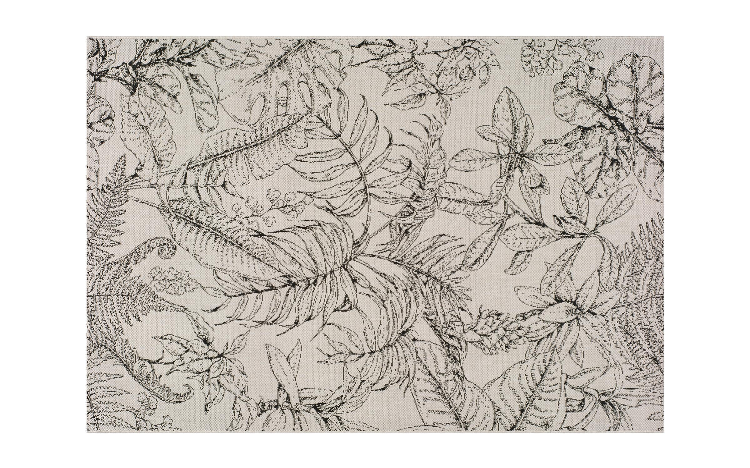 Carpet Diogo 3892 black + white