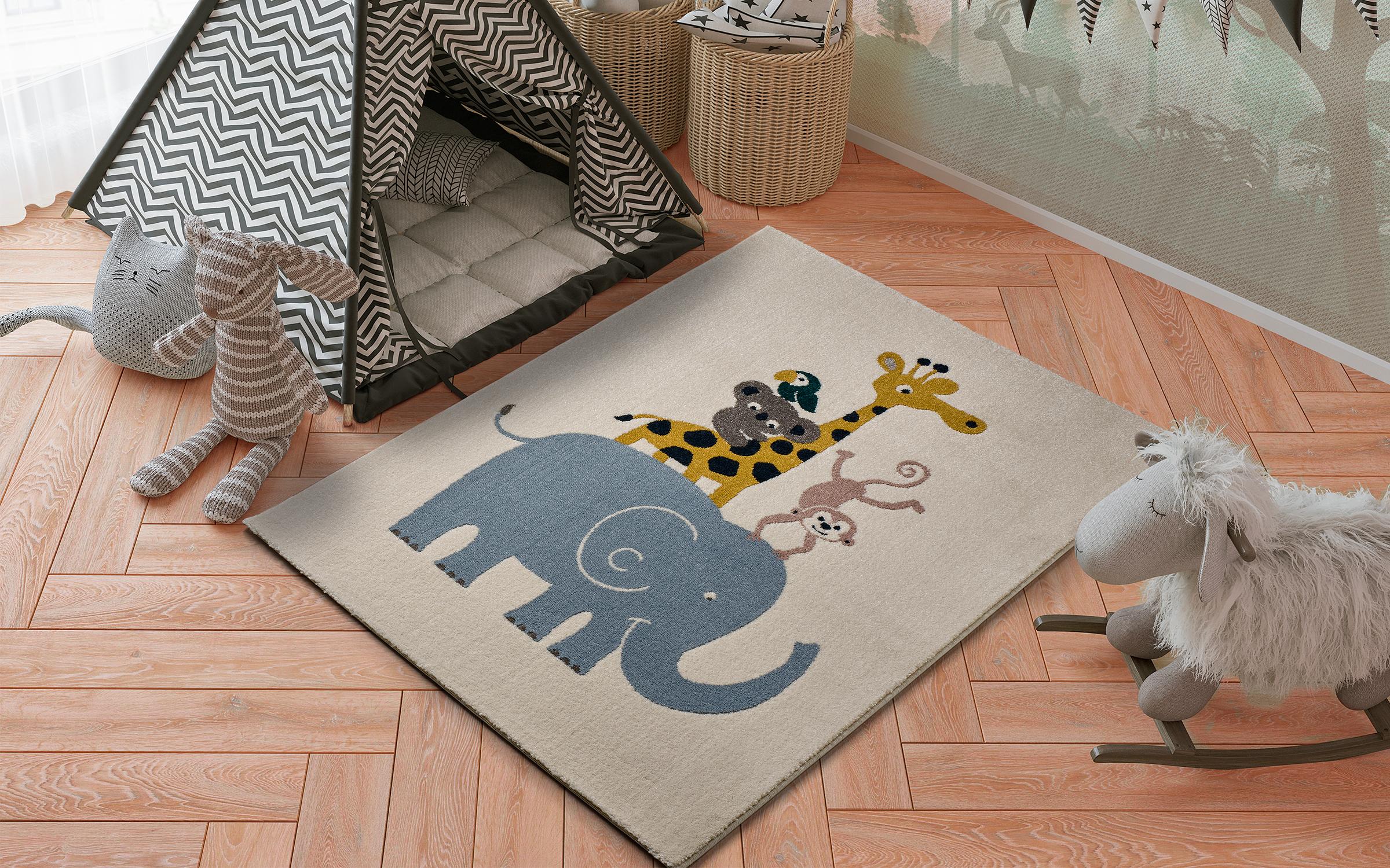 Children's carpet Tedy 3165 cappuccino