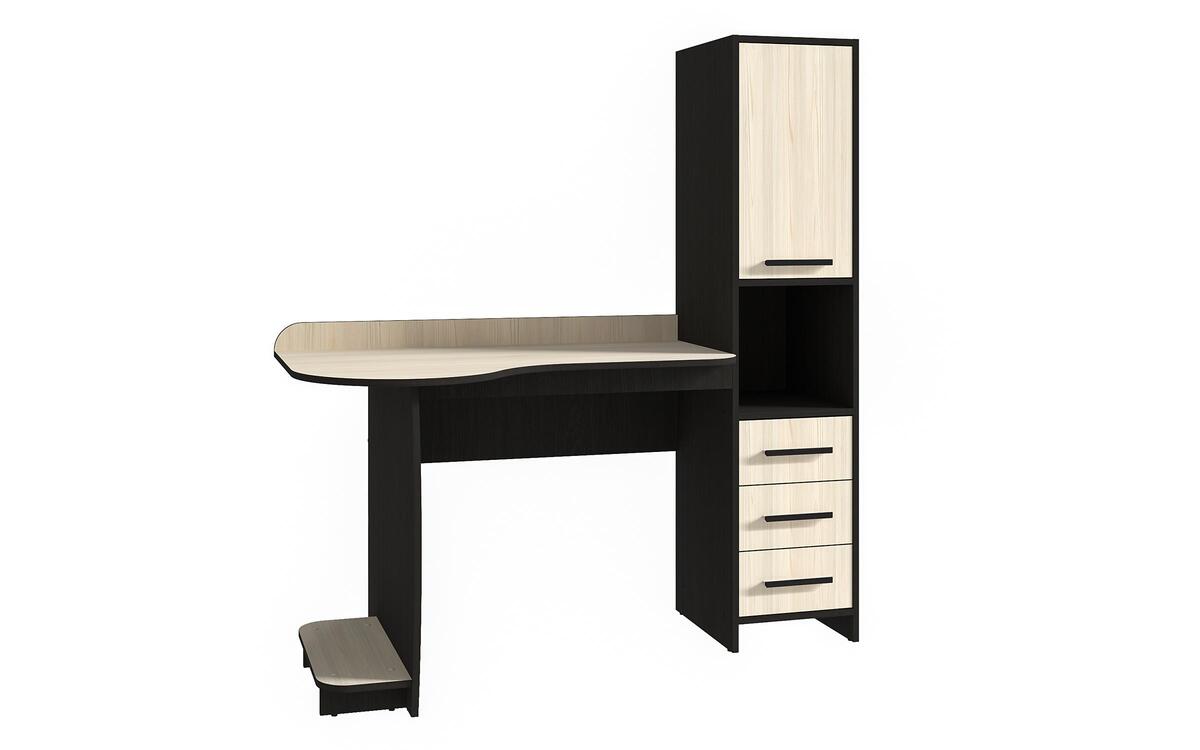 Volcano desk 6545 wenge magic + northern cedar