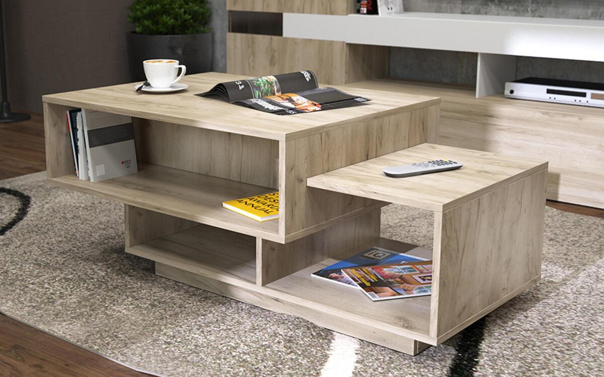 Coffee table Ritan 8433 grey oak kraft